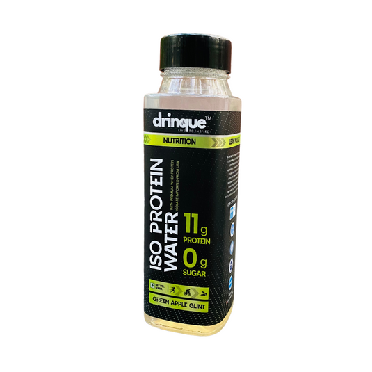 drinque™ ISO PROTEIN WATER- 11g ISOLATE PROTEIN (Green Apple Glint)