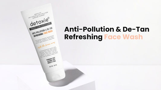 Detoxie Anti-Pollution & De-Tan Refreshing Face Wash, 100ml