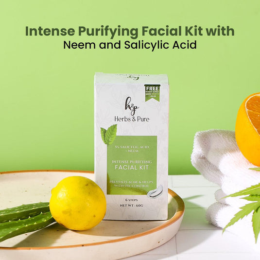 Intense Purifying Facial kit - herbs&purecom