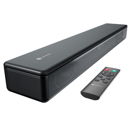 Portronics sound slick 8 powerful 80W bleutooth soundbar. Black