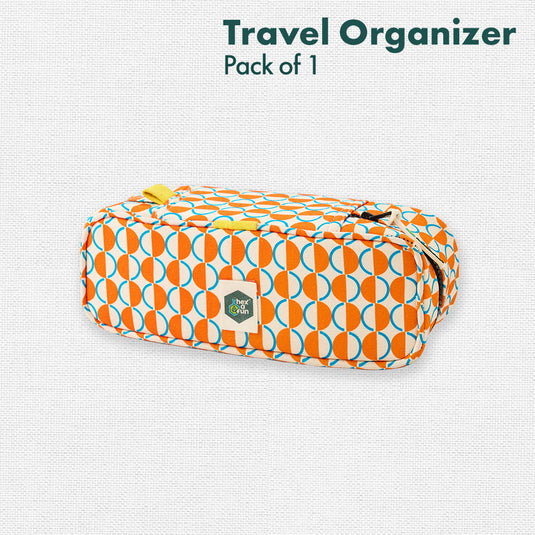 Tangy, Travel Organizer, 100% Organic Cotton, Medium Size, Pack of 1