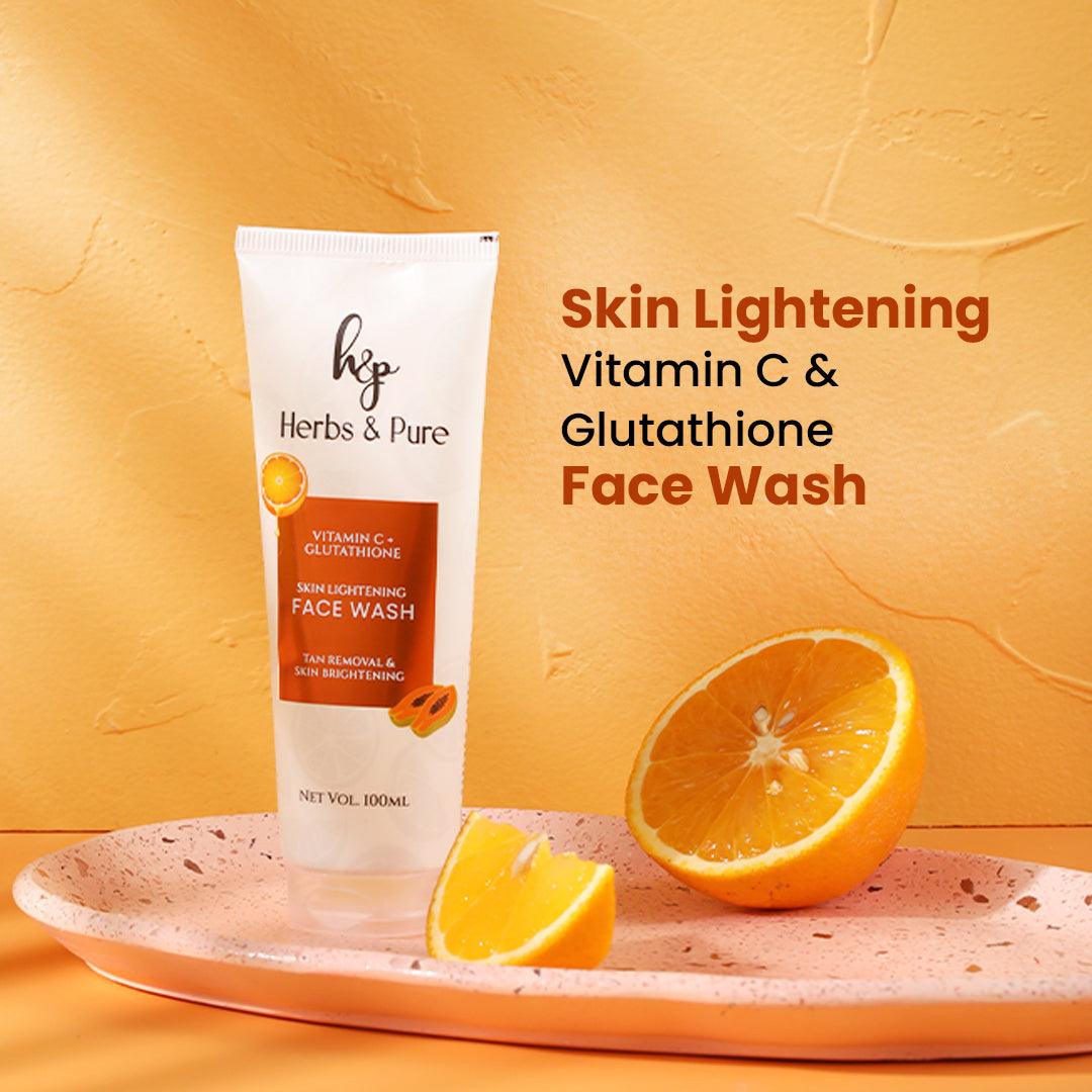 Skin Lightening Vitamin C & Glutathione Face Wash Skin Lightening Vitamin C & Glutathione Face Wash
