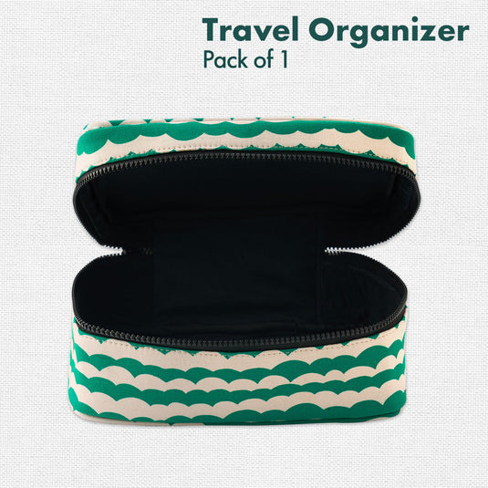 Striped, Travel Organizer, 100% Organic Cotton, Large Size, Pack of 1