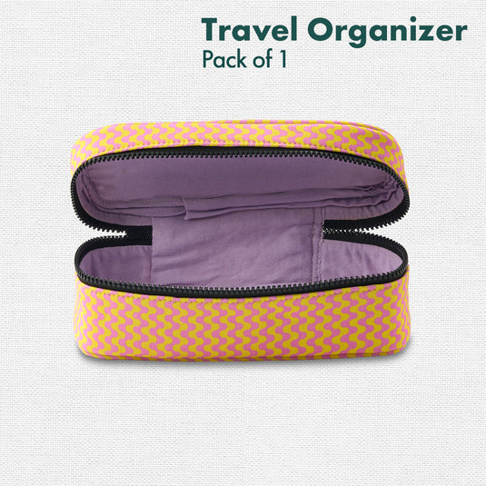 Trippy, Travel Organizer, 100% Organic Cotton, Medium Size, Pack of 1