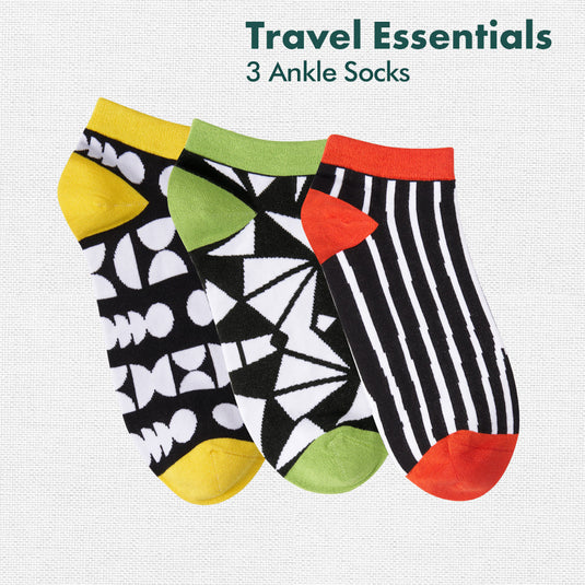 Circle It! Travel Essentials, 100% Sustainable Fabric, Pack of 15 + Free Travel Organizer, Large Size