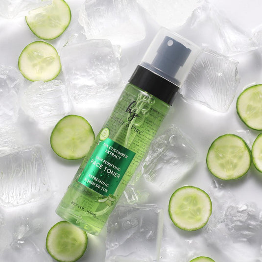 Purifying Cucumber Face Toner - herbs&purecom