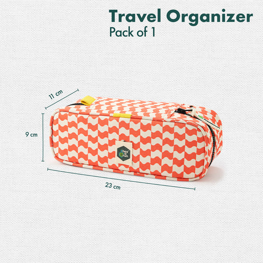 Hallucination, Travel Organizer, 100% Organic Cotton, Medium Size, Pack of 1