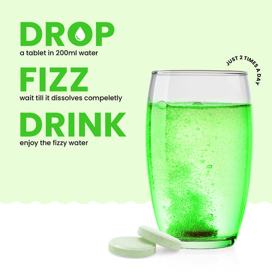 Liver Detox Effervescent Tablet - Drop Fizz & Drink