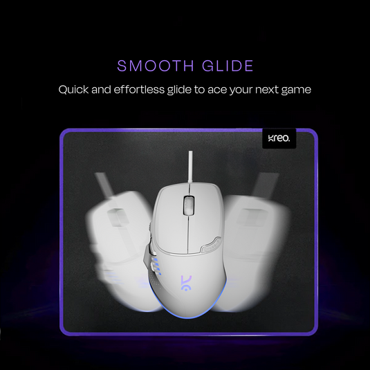 Hawk Gaming Mouse - White Kreo