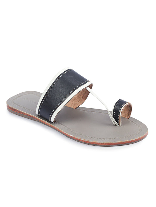 Regular Three Tone - Men Kolhapuri Sandal