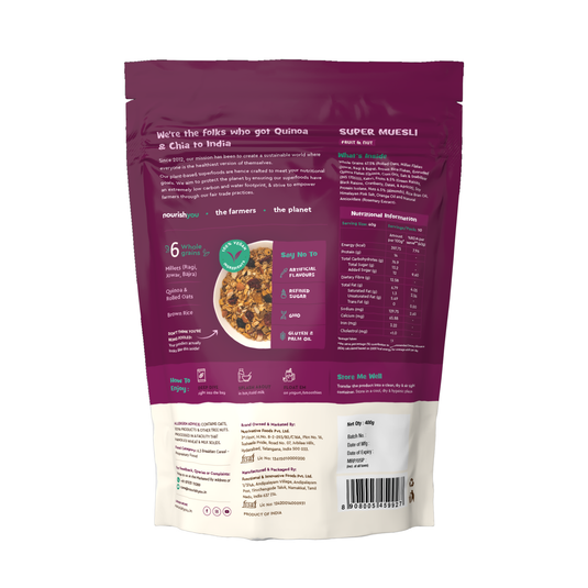 Super muesli - fruit & nut | 400g