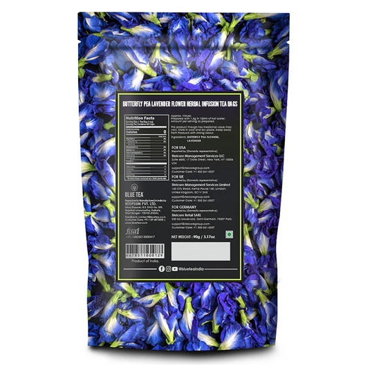 Butterfly Pea Lavender Herbal Infusion - 60 Teabags