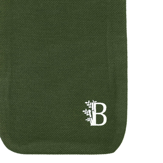 Bamboo Fabric Anti-bacterial Navy Mobile Pouch | Pack of 1