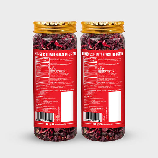 Hibiscus Herbal Infusion - 50g (Pack of 2)