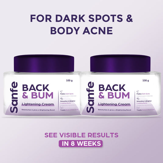 Back and Bum lightening Cream - 200gm