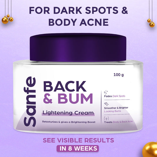 Back and Bum lightening Cream - 100gm