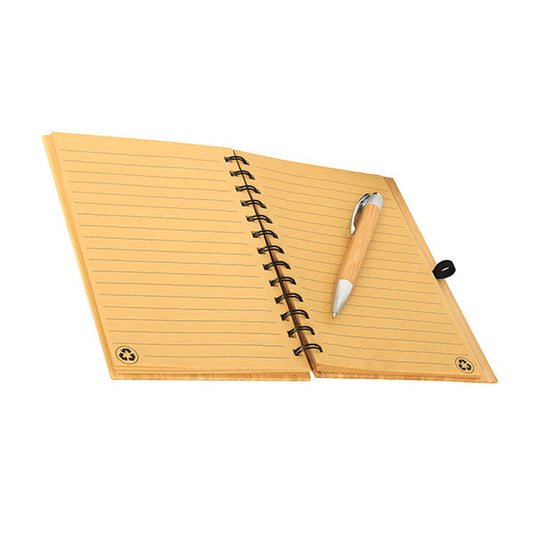 Bamboo Notepad with Pen