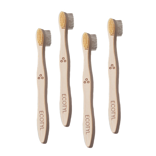 Ultra Soft Bamboo Tooth Brush - Set of 4