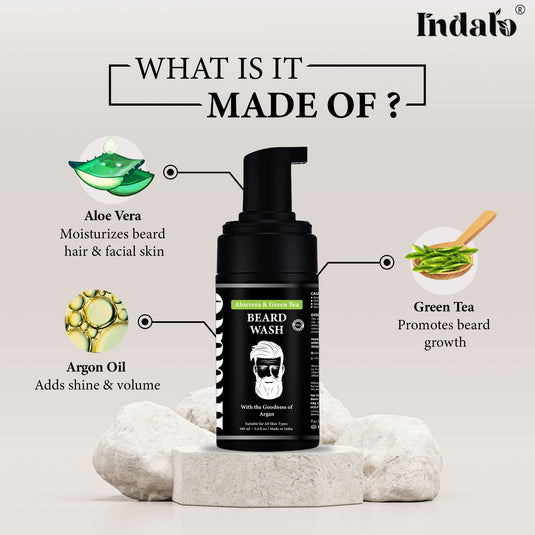 Beard Wash Shampoo for Men Ingredients