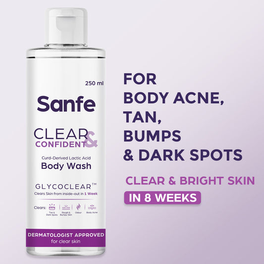 Sanfe Glycolic Acid Body Wash