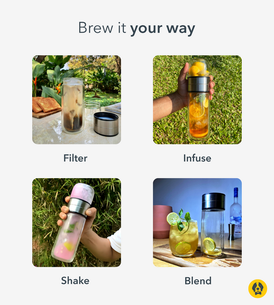 Brewski shaker/infuser