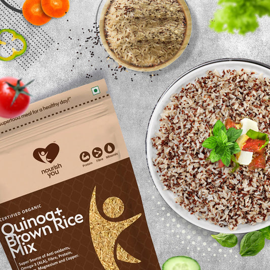 Quinoa with brown rice mix | 500g