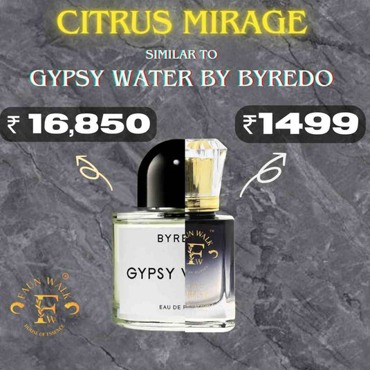 CITRUS MIRAGE (SIMILAR TO Byredo Gypsy Water)