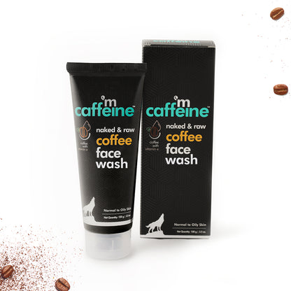 mCaffeine Naked & Raw Coffee Face Wash (Pack of 2)