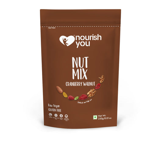 Cranberry walnut nut mix | 250g