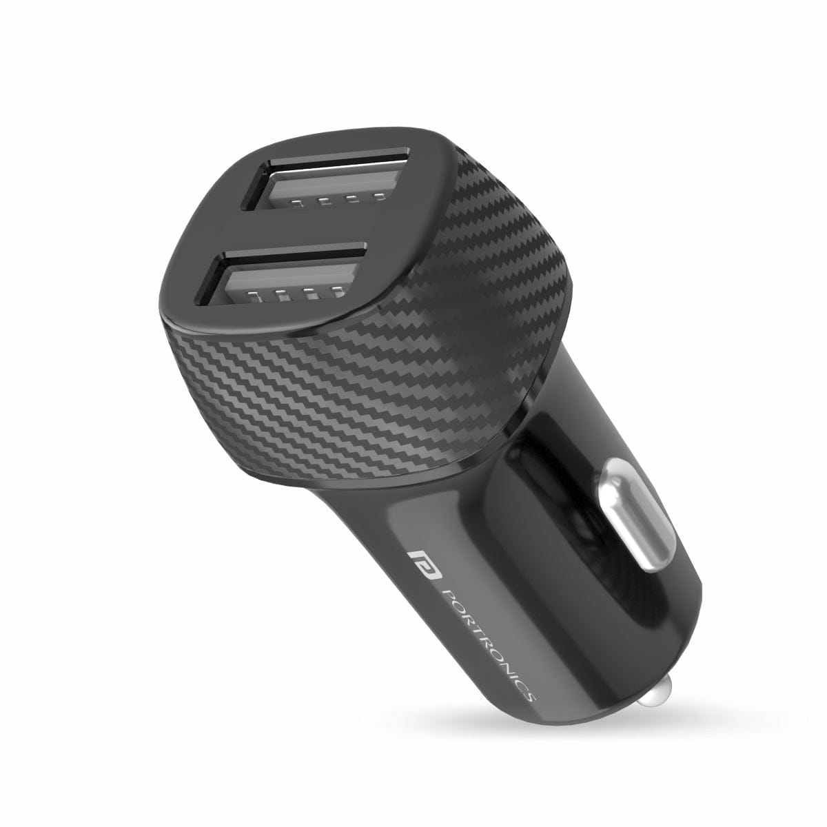 Black Portronics Car Power 5 Fast Best Car Charger 