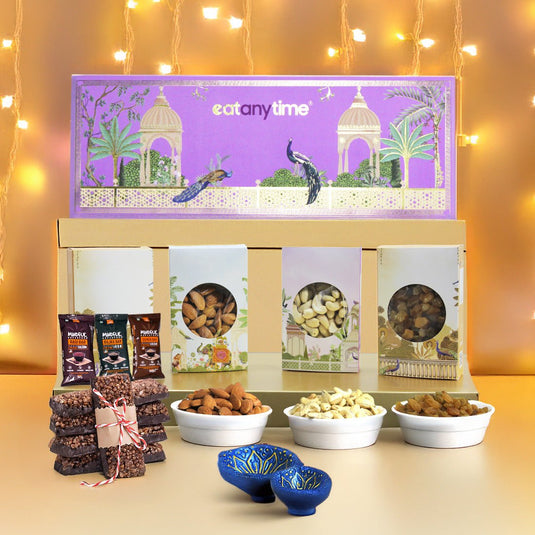 Ethnic Saga Diwali Gift Vol2 - 5 Pouches Box: 375g