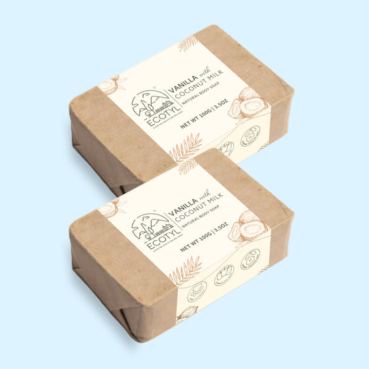 Coconut Milk & Vanilla Soap - Set of 2