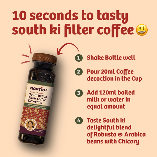 Naario South Indian Filter Coffee 200ml