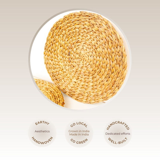 Concentric Weave Table Mats (Set of 4)