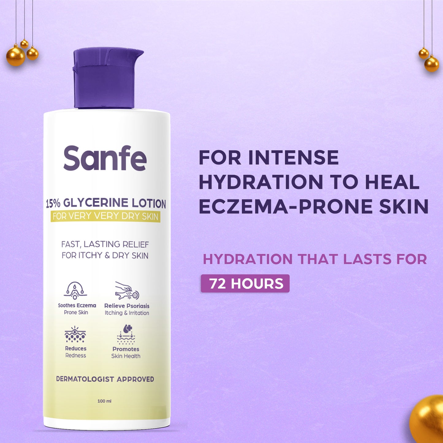 Sanfe 15% Glycerine Lotion 100ml