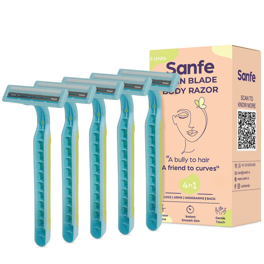 Sanfe Disposable Hair Removal Razor Pack Of 5