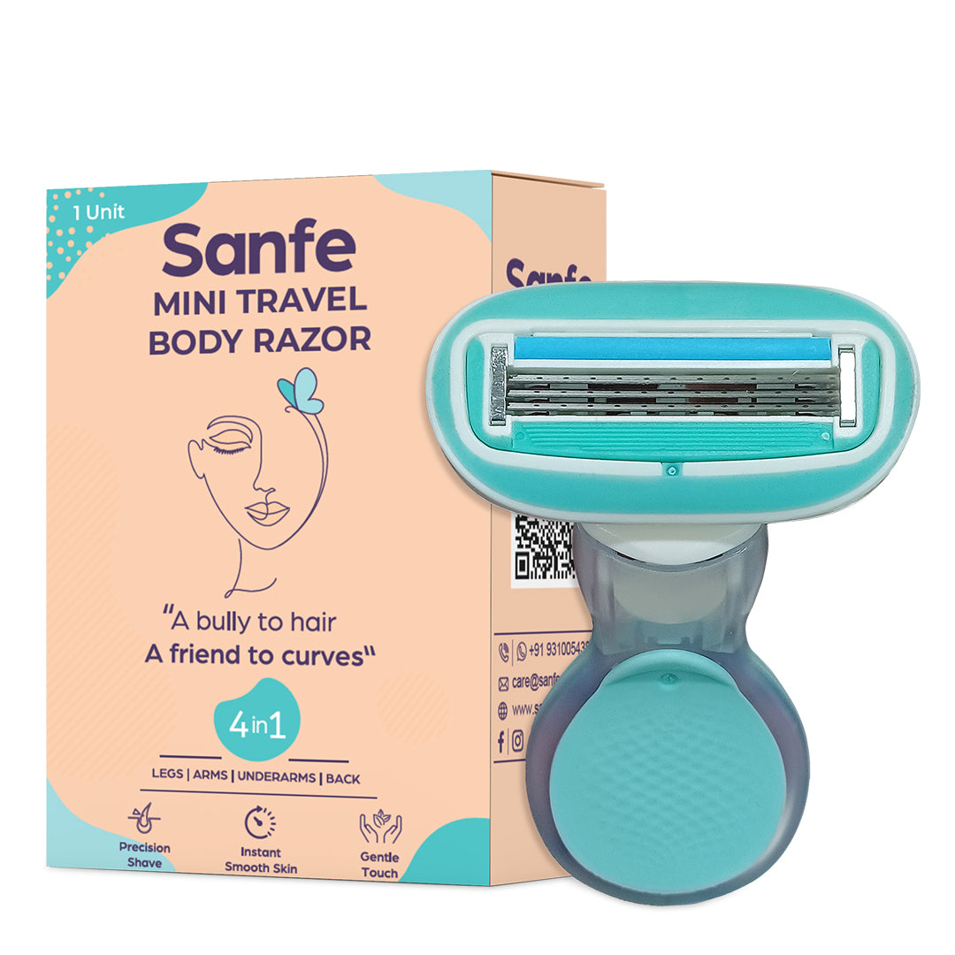 Sanfe Mini Body Razor for Women's Hair Removal