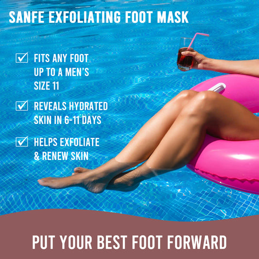 Sanfe Exfoliating Foot Mask