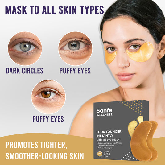 Sanfe Golden Eye Mask