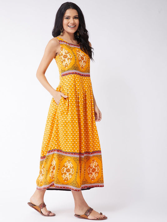 Kasturi Digital Printed Dress