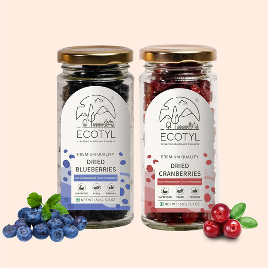 Dried Blueberres & Dried Cranberries Combo