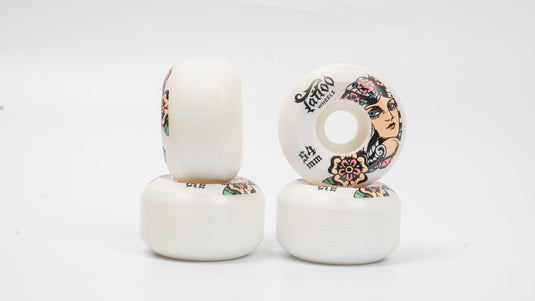 Tattoo Skateboard Wheels 54mm/ SANORITA