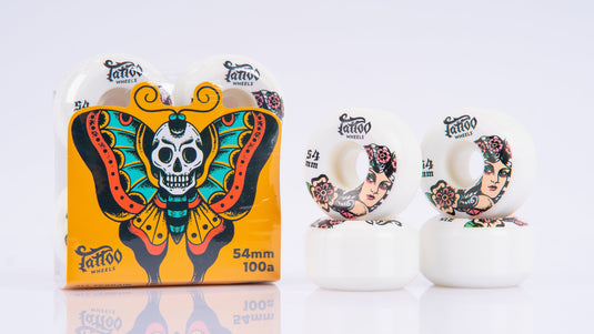 Tattoo Skateboard Wheels 54mm/ SANORITA
