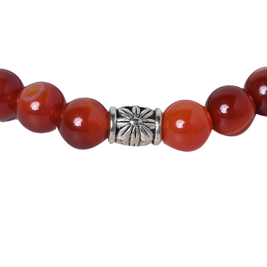 Carnelian stone Certified Gemstone Bracelet