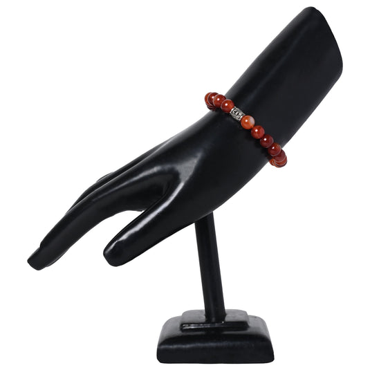 Carnelian stone Certified Gemstone Bracelet