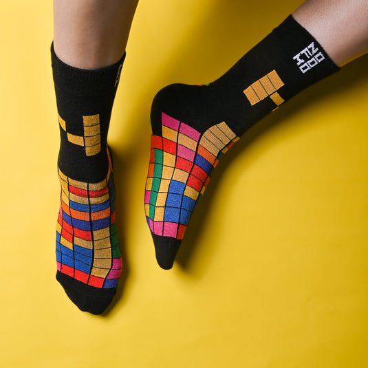 colourful-funky-pattern-cotton-ankle-length-socks