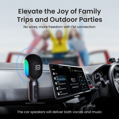 black portronics dash-2 party speaker