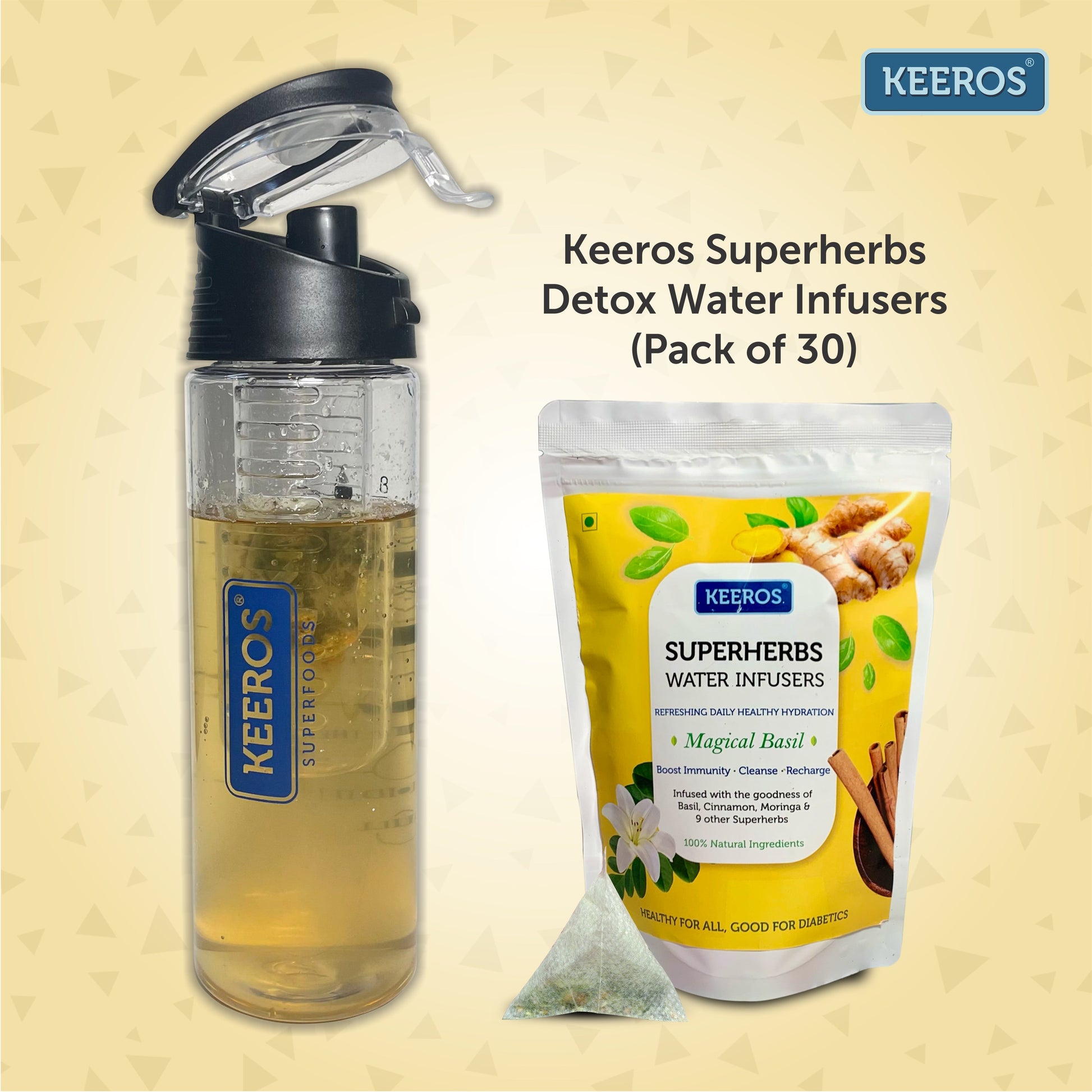 Keeros-Detox-Water-Bottle-with-Keeros-Superherbs-Pack-of-30