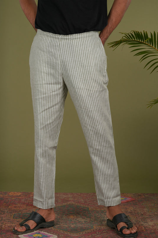 comfortable Men Whispering Olive Lounge Pant