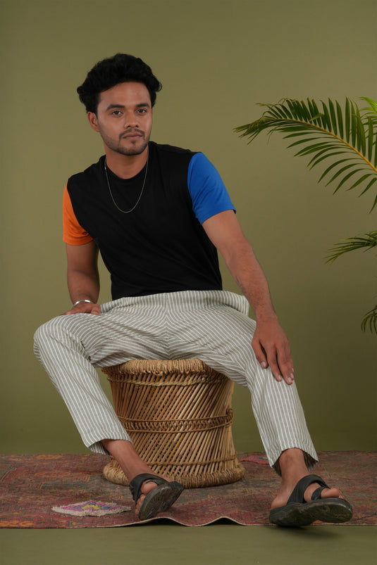 stylish Men Whispering Olive Lounge Pant